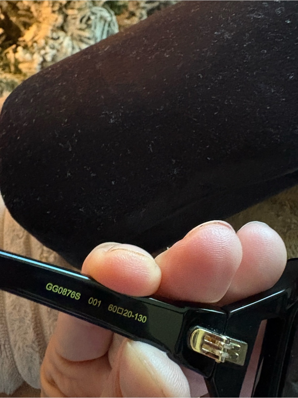 Gucci Oversized Square Black Sunglasses - Picture 9 of 10
